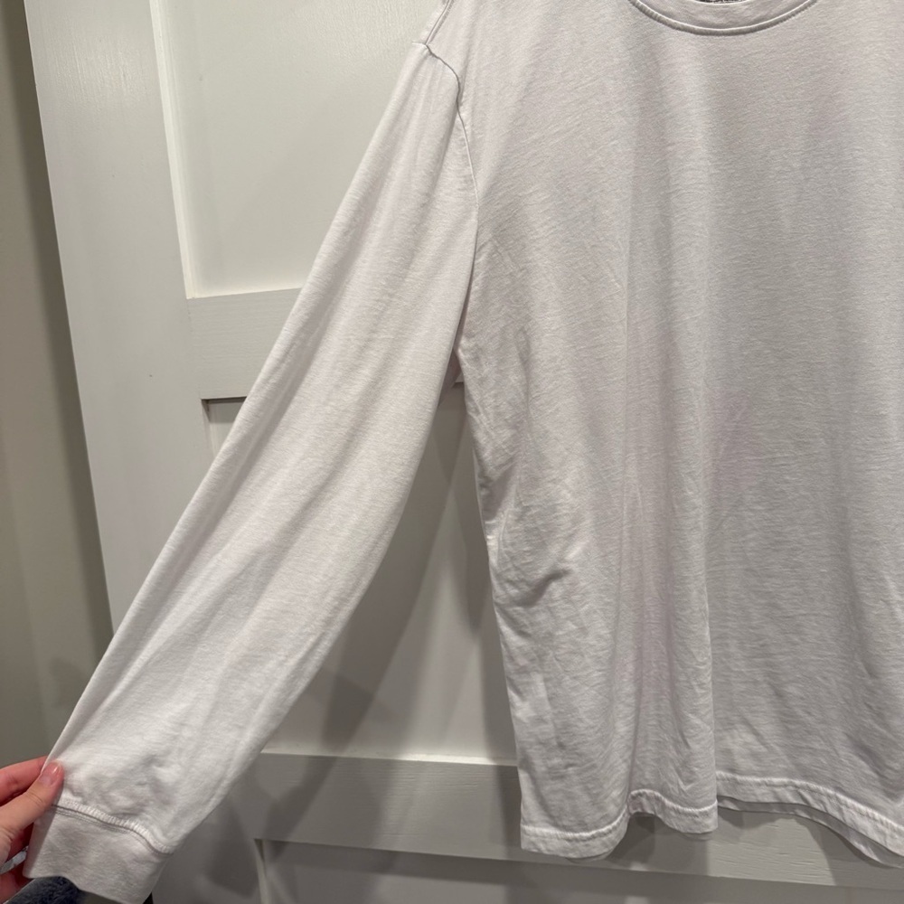 Sonoma White Long Sleeve Tee - Picture 4 of 6